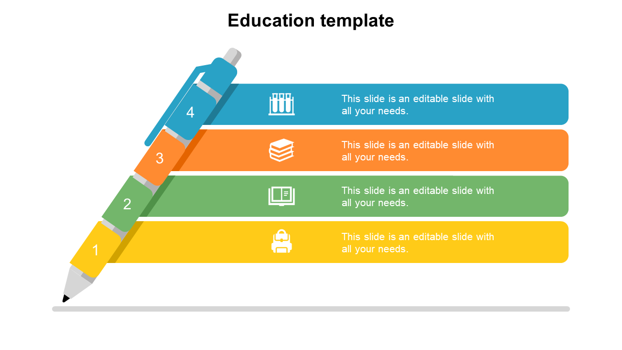 Creative Education Template PowerPoint Slides